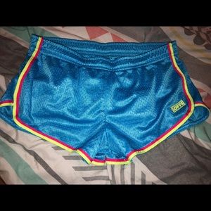 Size Medium Blue Soffe Shorts!